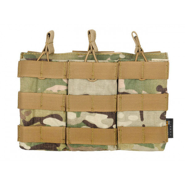 Open Top Triple 5.56 Mag Pouch - Multicam [8FIELDS PREMIUM]